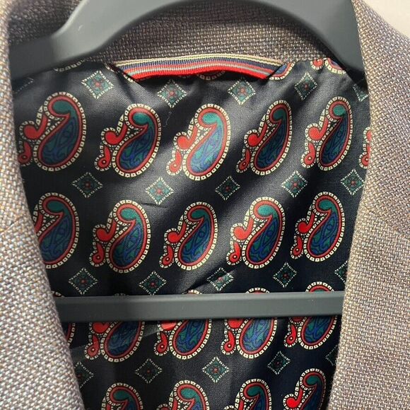 Kroon Bono 2 Men's 42R Single Breasted Blazer Jacket‎ Lined Cotton - Picture 5 of 15